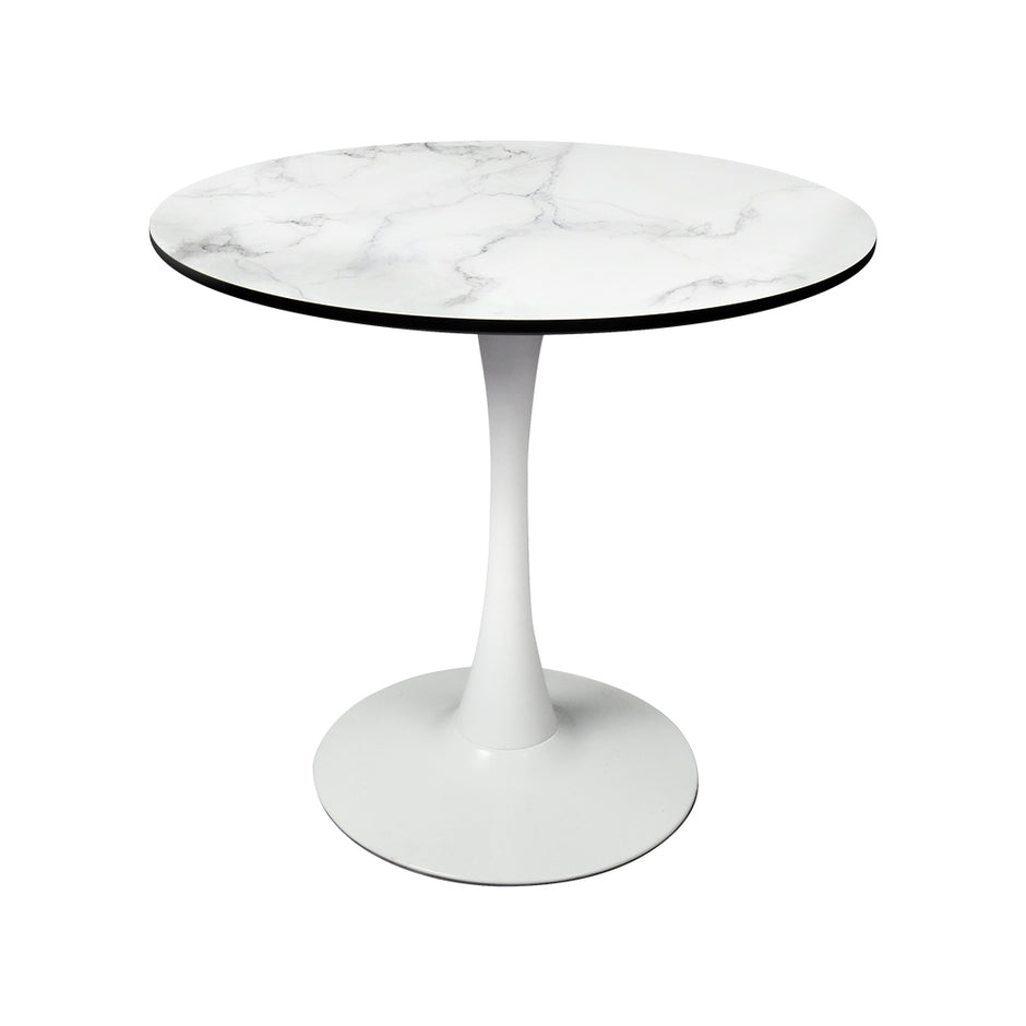 Levede Dining Table Kitchen 4 Person White-2006733275149766656