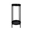 Levede 2 Tier Plant Stand Outdoor Indoor Black Large-2018816746772893696