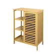 Levede  Bathroom Bamboo Storage Cabinet Natural-2006732841093828608