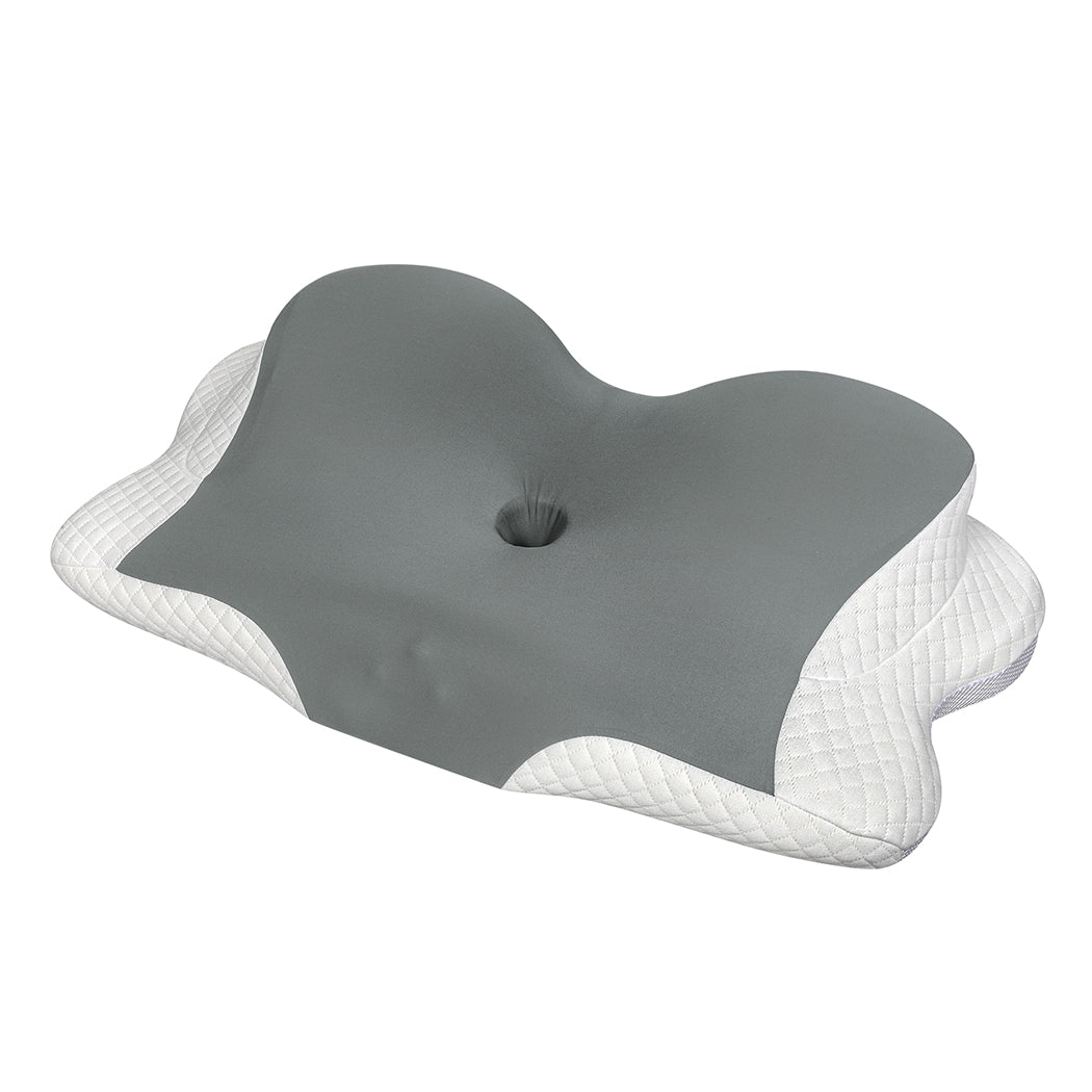 Dreamz Cervical Neck Pillow Ergonomic Memory Foam-2018816810962522112