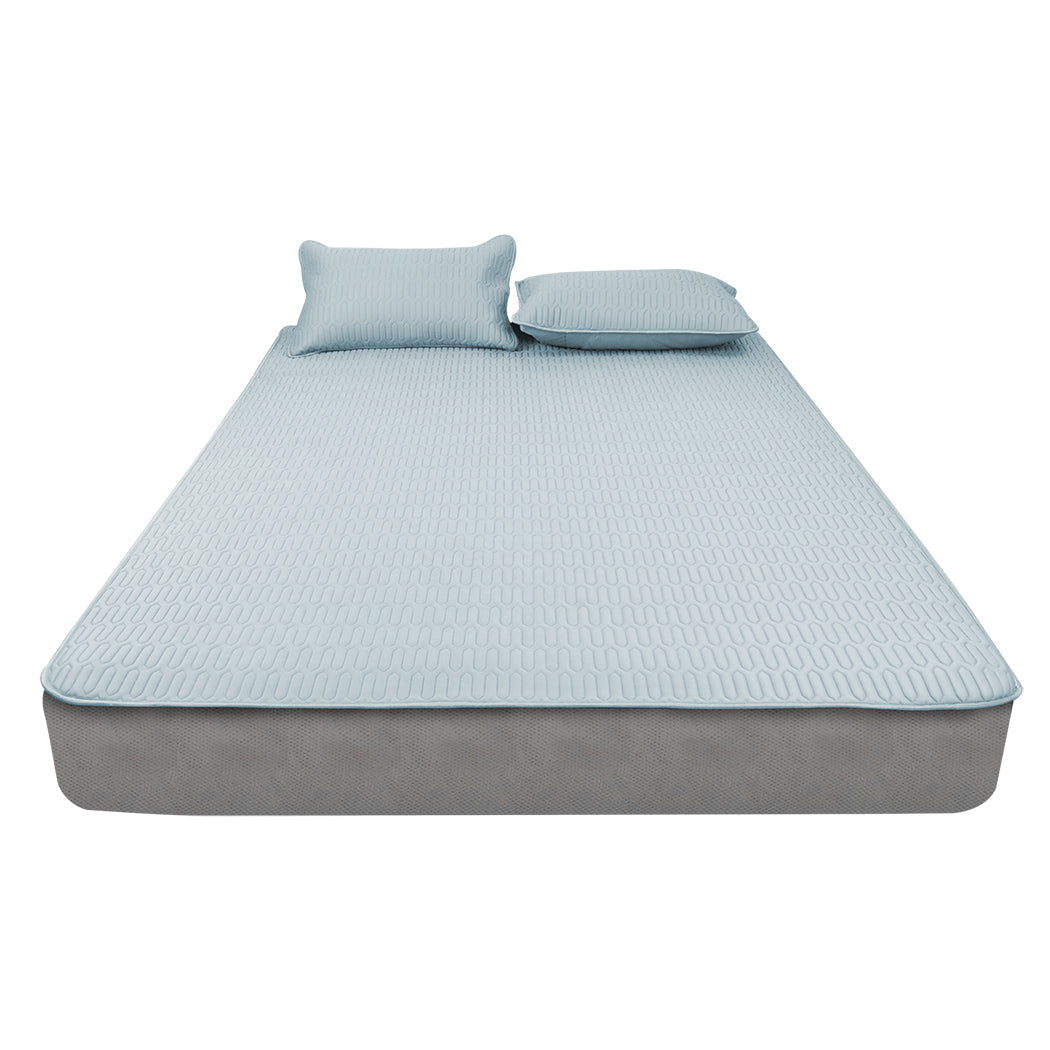 DreamZ Latex Cooling Bed Sheet Set Fitted 3PCS Queen-2006733219512324096