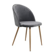 Levede 2x Dining Chairs Seat French Grey-2006733258494185472