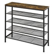 Levede 5-Tier Shoe Rack Storage Cabinet 100cm Wide-2018816890541051904