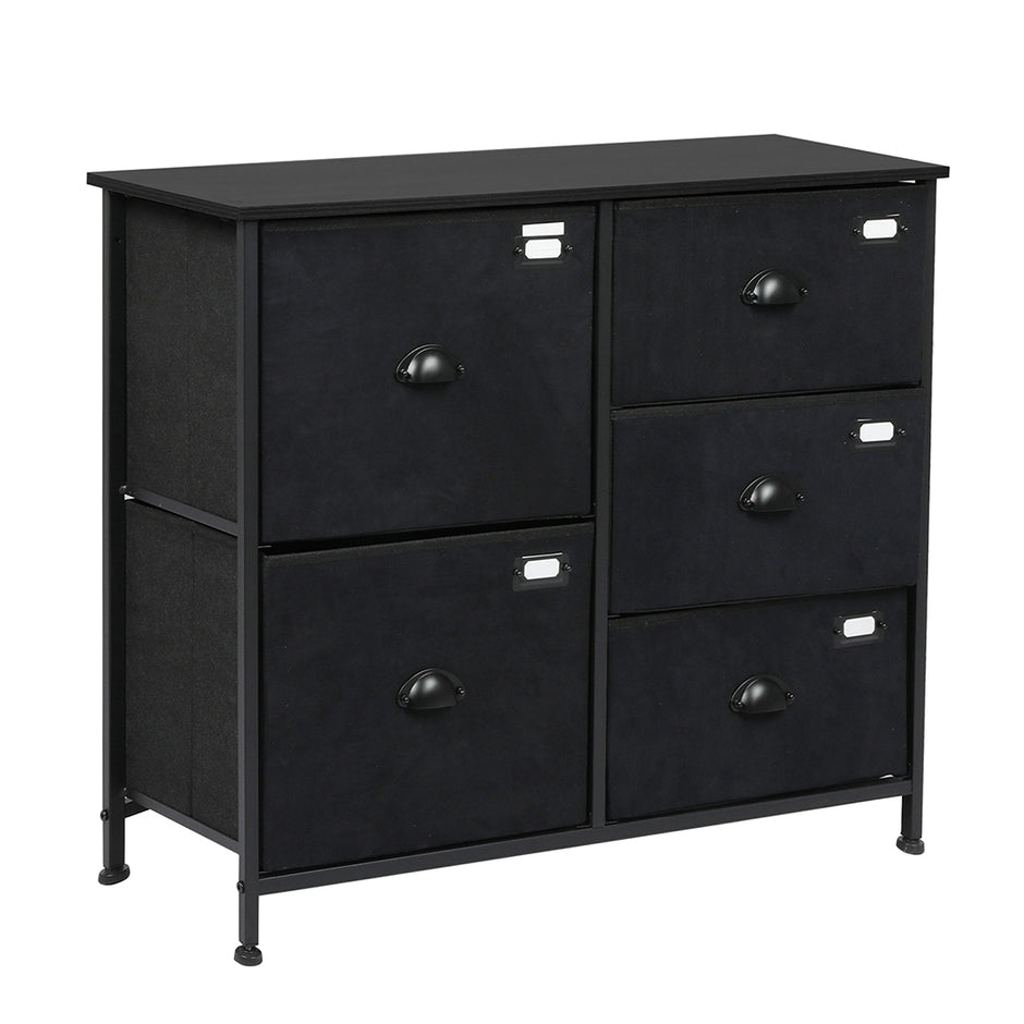 Levede Chest of 5 Drawers Storage Cabinet-2006733276332560384