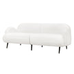Levede Cloud Sofa 3 Seater Sherpa Fleece White-2006732843321004032
