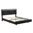 Levede  Floating Bed Frame Queen with Headboard LED Lights Mattress Base-2018816893917466624