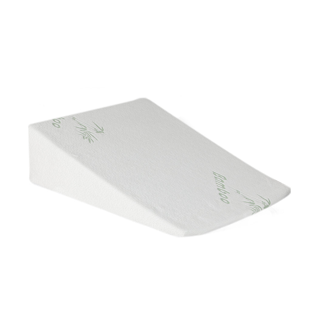 DreamZ Bedding Wedge Pillow Memory Foam White 19-2006733150843179008
