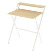 Levede Foldable Computer Desk Office Study Desk Oak-2011971108705800192