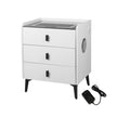 Levede Bedside Table LED Lights Drawers Storage-2006732842519891968