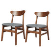 Levede 2xDining Chairs Kitchen Chair Brown 2Pack-2018816901869867008