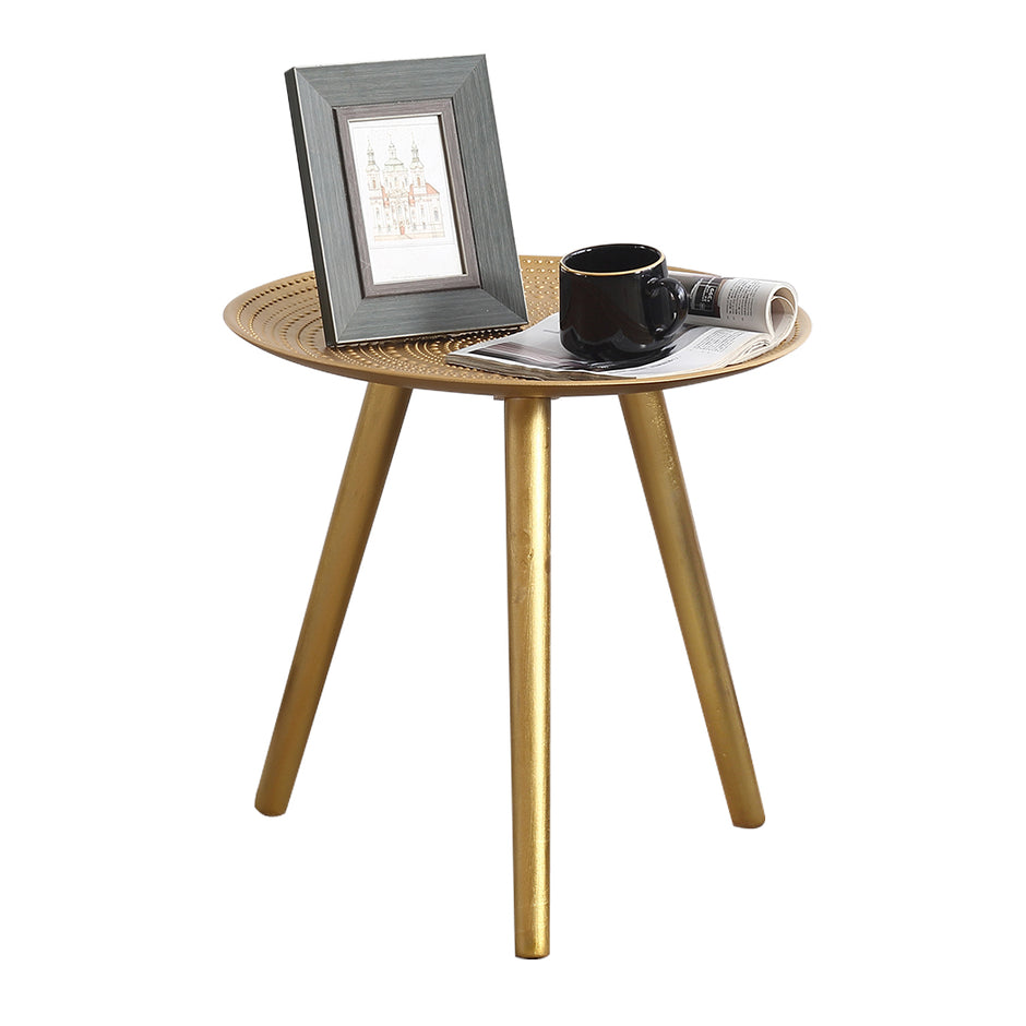 Levede Side Table Coffee Bedside End Golden-2006733257881817088