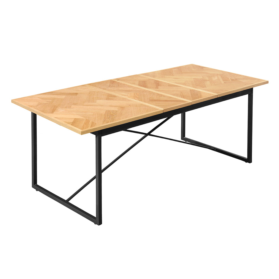 Levede Dining Table Extendable Rectangle Kitchen-2006732836014526464