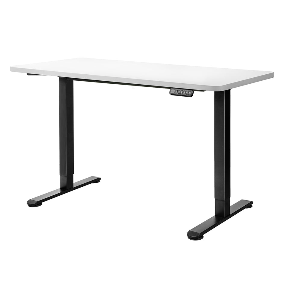 Levede Motorised Standing Desk Adjustable 120cm White 800x 1.5MM-2006733290819686400