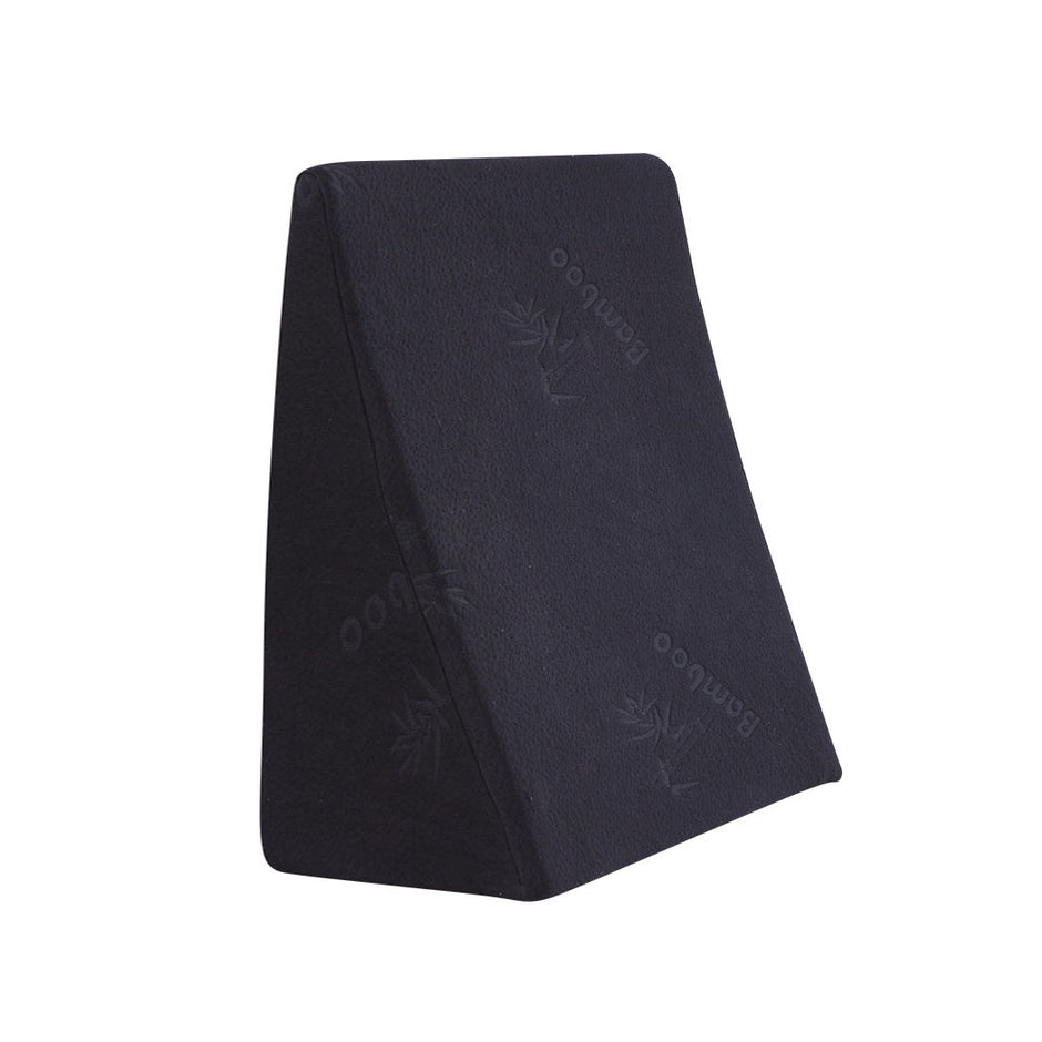 Cool Gel Memory Foam Bed Wedge Pillow Black 25-2006733149995929600