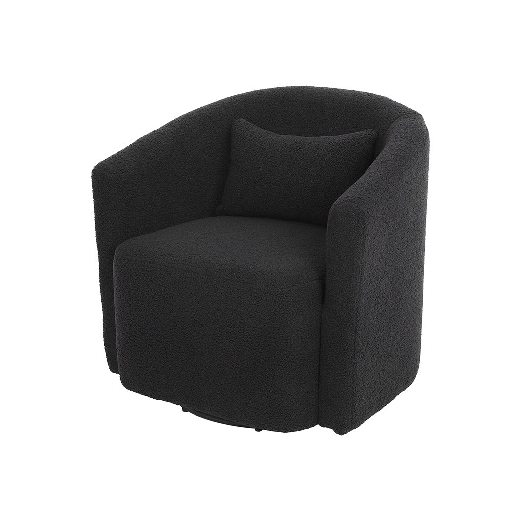 Levede Fleece Rocking Chair-2018816921633427456