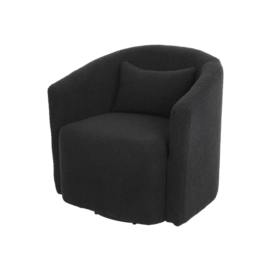 Levede Fleece Rocking Chair-2018816921633427456