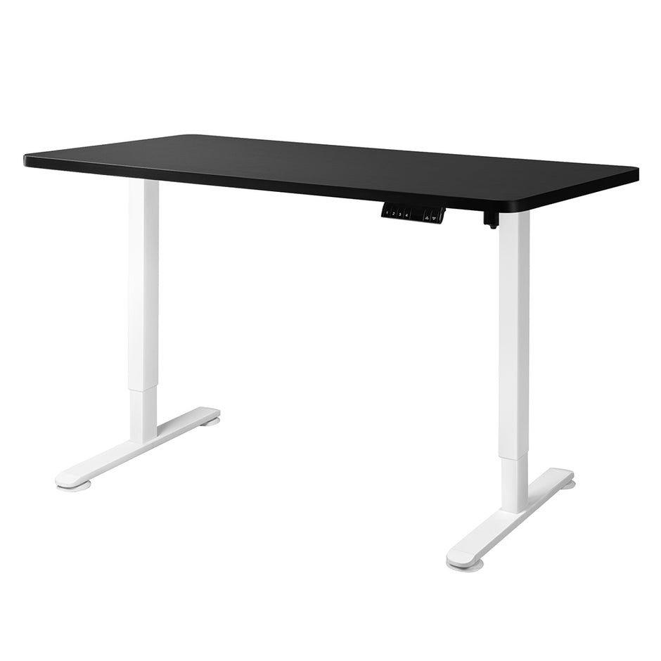 Levede Motorised Standing Desk Adjustable 140cm Black 1000x 1MM-2018816934543495168