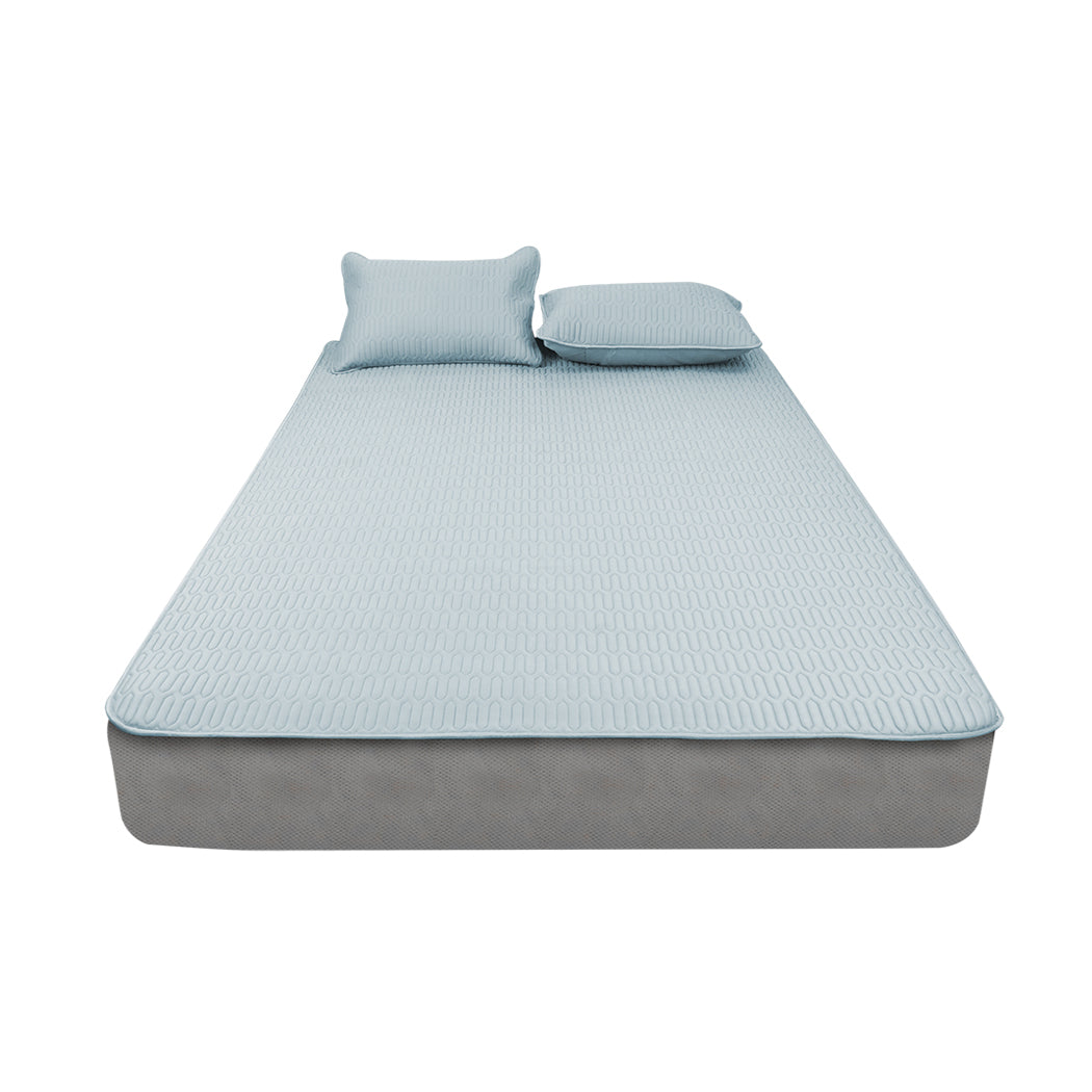 DreamZ Latex Cooling Bed Sheet Set Fitted 3PCS Double-2006733219164196864