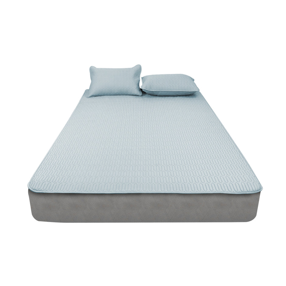 DreamZ Latex Cooling Bed Sheet Set Fitted 3PCS Double-2006733219164196864