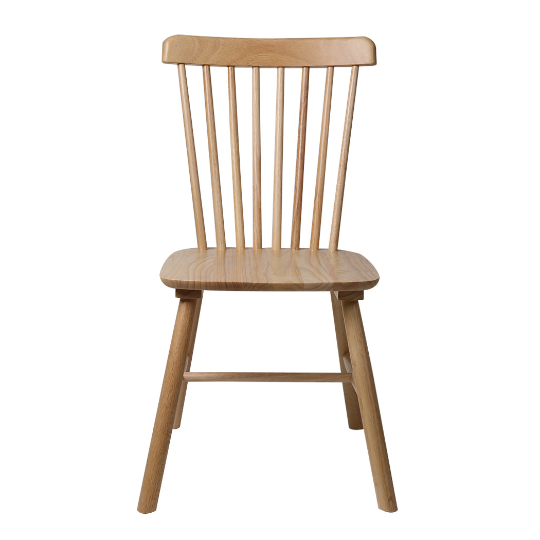 Levede 6x Dining Chairs Kitchen Windor Oak-2006732719844888577