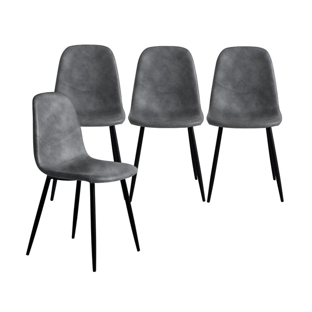 Levede 8x Dining Chairs Kitchen Eames-2006732724475400193