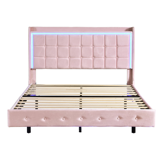 Levede Queen Floating Bed Frame-2006732862413475841