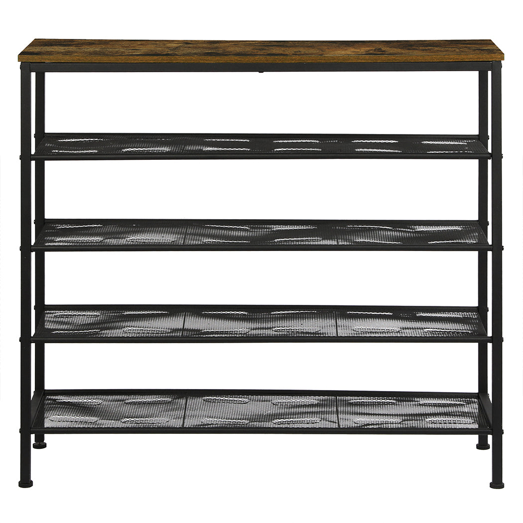 Levede 5-Tier Shoe Rack Storage Cabinet 100cm Wide-2018816890541051905