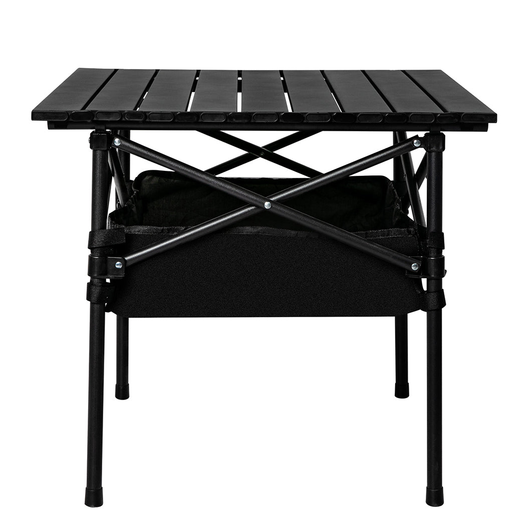 Levede Folding Camping Table Portable Black-2018816691739430913