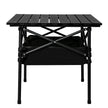Levede Folding Camping Table Portable Black-2018816691739430913
