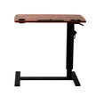 Levede Mobile Standing Desk Foldable Brown Fold-2006733138214129665