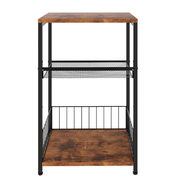 Levede Side Table 3-Tier Storage Shelf Modern Table-2011971113818656769