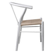 Levede 4x Dining Chairs Wooden Hans White-2006732723045142529