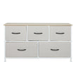 Levede Storage Cabinet Tower Chest Beige-2006733261870600193