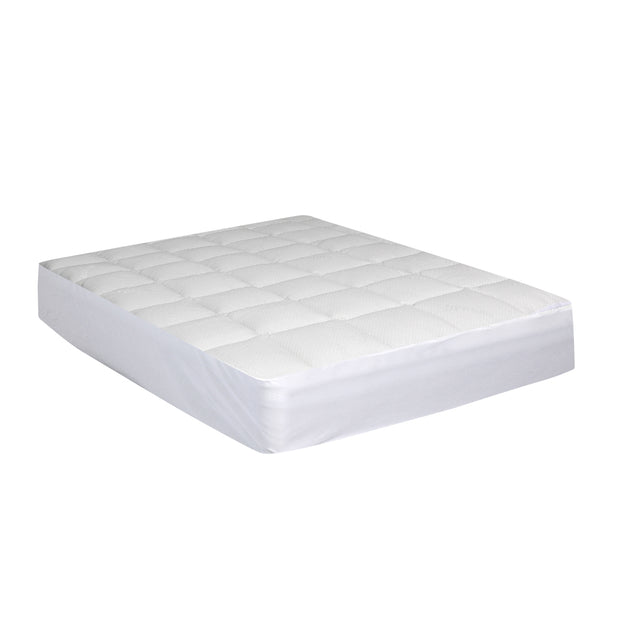 Dreamz Mattress Protector Luxury Topper Double-2006733100100489217