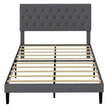 Levede Bed Frame Upholstered Platform Mattress Base Queen-2011971106671562753