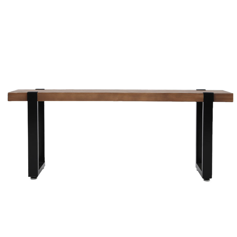 Levede 2x Dining Bench Chairs Wooden 115cm-2018816917380403201