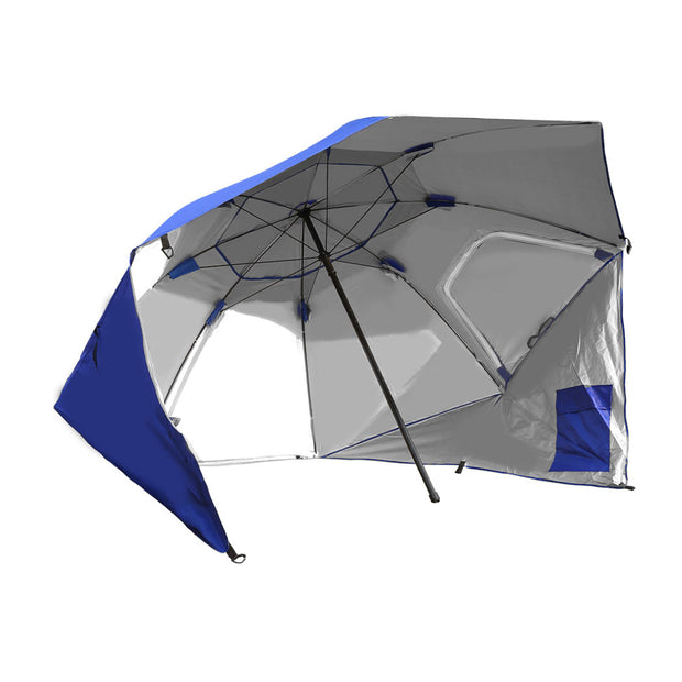 Mountview Beach Umbrella Outdoor Umbrellas Blue 2.13M-2018816743174180865
