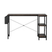 Levede L Shaped Computer Desk Corner Desk Brown-2018816895477747713