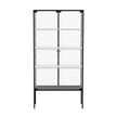 Stacked Glass Display Cabinet Steel 4 Tier 160cm-2006732866213515265
