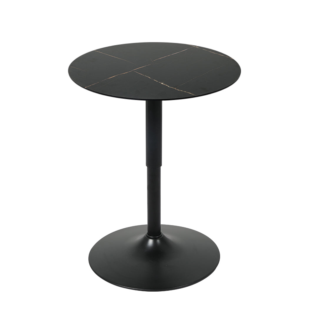 Levede Bar Table Swivel Gas Lift Counter Black-2018816854079967233