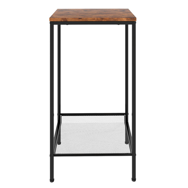 Levede Industrial Side Table 2-Tier Shelf End Table-2011971113986428929