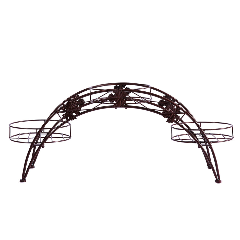 2X Plant Stand Outdoor Indoor Metal Bronze-2018816788816596993