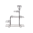 Levede Plant Stand Outdoor Indoor Metal Black-2018816719711244289