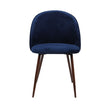 Levede 2x Dining Chairs Seat French Navy-2006733259186245633