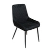 Dining Chairs x 8 Padded Seat Soft Velvet-2006732734201991169