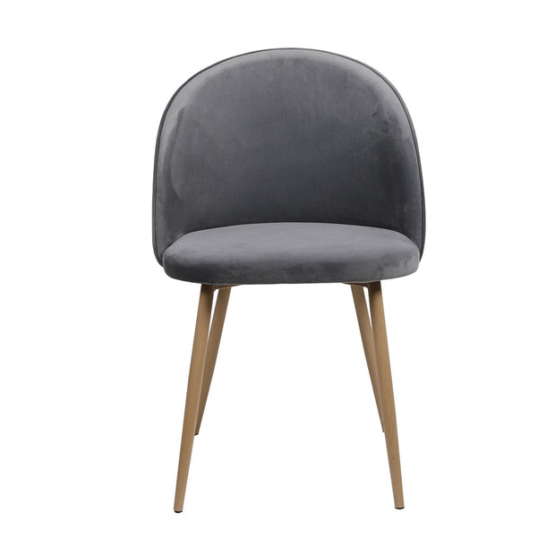 Levede 4x Dining Chairs Seat French Grey-2006732720729886721