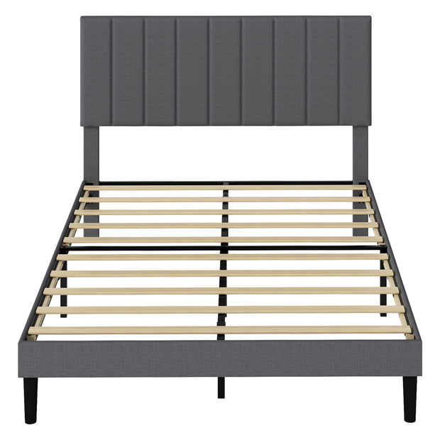 Levede Bed Frame Upholstered Platform Mattress Base Queen-2011971106336018433