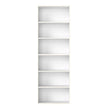 Levede 6 Tier Book Shelf Adjustable Shelves White-2006732776304414721