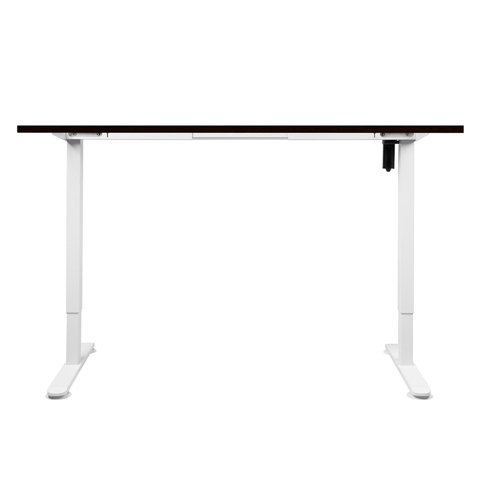 Levede Motorised Standing Desk Adjustable 140cm Walnut 1000x 1MM-2018816933339729921