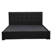 Levede Queen Bed Frame Fabric Tufted Dark Grey-2006733223215894529